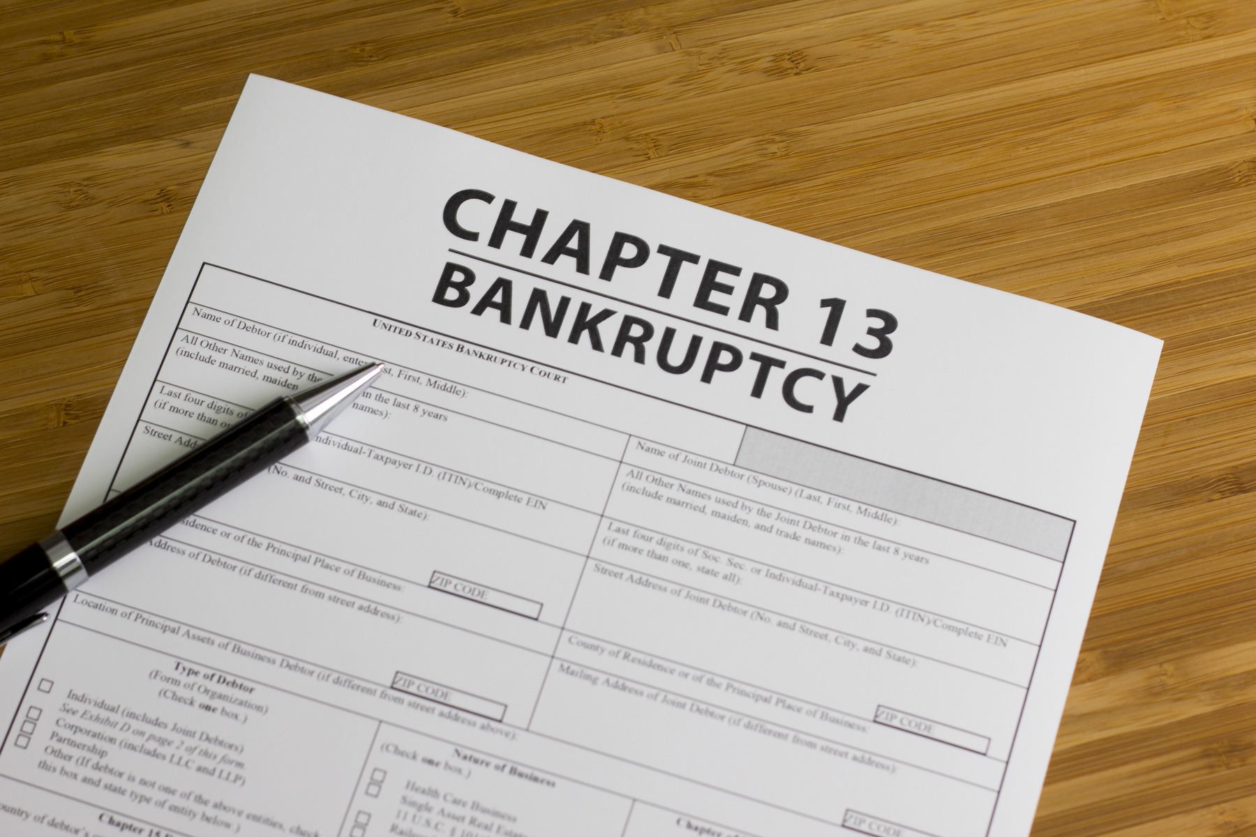 Chapter 13 bankruptcy