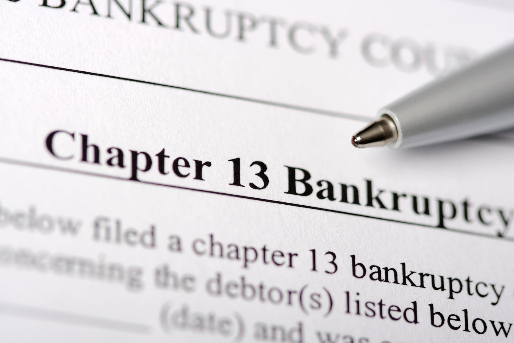 Chapter 13 Bankruptcy